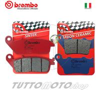 Pastiglie YAMAHA WR 125 X Supermoto 2012 2013 2014 2015 / Kit Ant. Post. BREMBO