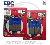 Pastiglie YAMAHA XJR 1300 1999-2014 XJR1300 / Kit Anteriori Carbon EBC