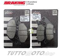 Pastiglie YAMAHA YZF 250 R25 2015 2016 2017 2018 YZF250 Kit Ant. Post. BRAKING