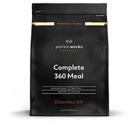 Pasto Completo 360 | Pasto Completo Equilibrato | Pasto Rapido E Conveniente | THE PROTEIN WORKS | Doppio Cioccolato al Latte | 500g