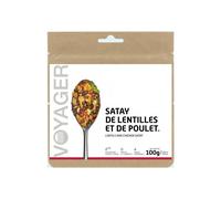 Lenticchie e pollo satay liofilizzati voyager 100g
