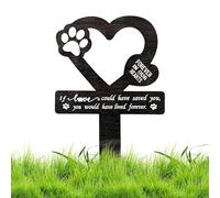 PASTO MEMORIALE PET - CANE DEL CANE ALLE MEFERITÀ, PASTO DI METATICO DECORATIVO CHE ASSEGNATO CHE METALLO DESIGN MEMORIALE MERIALE MERIALE RESPLASE RESISTENTE | Elegante pezzo di tributo per decorazio