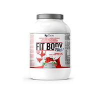 Pasto per aiutare peso forma | Shake complemento proteine con collagene raggiungimento peso forma vitamine. Alimento complemento pasto dieta equilibrata e salutare. (Fragola, 1KG)