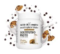 PASTO SOSTITUTIVO NUTRI DIET complete al gusto di LATTE e BISCOTTI Line@diet | 500g, 14 PASTI completi | ricco di vitamine e minerali