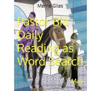 Pastor Bill Daily Reading as Word Search: May