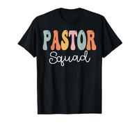 Pastor Squad Retro Groovy Donne Torna a Scuola Maglietta