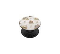 Pastoral Homestead Cavallo Mucca Pecora Paese Acquerello PopSockets PopGrip Adesivo