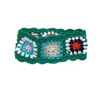 Pastorale Bandana Turbante Crochet Sciarpa Dei Capelli Colore Corrispondenza Hairband Fascia per Capelli Lavorato A Maglia Per Le Donne Accessorio