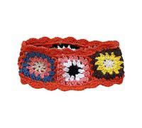 Pastorale Bandana Turbante Crochet Sciarpa Dei Capelli Colore Corrispondenza Hairband Fascia per Capelli Lavorato A Maglia Per Le Donne Accessorio
