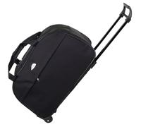 Pastoralist Borsh borsh routrone con ruote, da 20,4 pollici di carry on weekender borse, sacchetto per carrello rotolato, borse da viaggio per viaggi (nero)