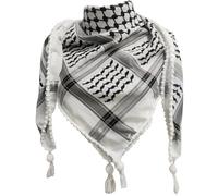 Pastoralist Palestina SCARF 48x48 '' keffiyeh Palestina Autentica sciarpa palestinese Wrap Cotton SheMagh Unisex Arabo Maestro Arabo keffiyeh con nappe