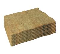 Pastoralist Tappetino di Coltivazione della Iuta, tappetini di Canapa da 8 pc per microgreens in Crescita 10 x 20 Cuscinetti di Coltivazione per Micro vassoi in, Kit sproutoning Interno p