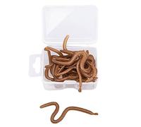 Pastoralist Vermi Finti, finte Esche morbide Esche Artificiali Esche da Pesca Artificiale Set di lombrichi Silicone
