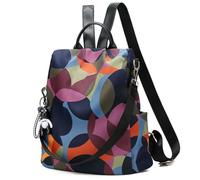 Pastoralist Zaino Chic Stampato Colorato, Borsa a Spalla Donna Antifurto, Zaino Leggero, Borsa per Donne Universitarie