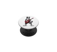Pastore Australiano Che Suona La Chitarra Musica Rock PopSockets PopGrip Adesivo