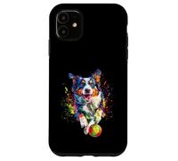 Pastore australiano colorato Custodia per iPhone 11