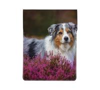 Pastore australiano, Custodia per laptop in pelle PU, borsa per notebook, custodia per laptop, custodia per tablet