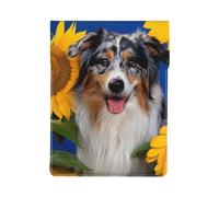 Pastore australiano, Custodia per laptop in pelle PU, borsa per notebook, custodia per laptop, custodia per tablet