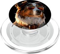 Pastore Australiano & Occhiali da sole Amanti dei Cani PopSockets PopGrip per MagSafe