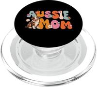 Pastore australiano Red Tri Groovy mamma australiana PopSockets PopGrip per MagSafe
