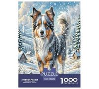 Pastore Belga Malinois Puzzle Impossible 1000Pcs Decorazione Per La Casa. Rilassamento E Intelligence Per Adulti E Ragazzi Da 14 Anni 38x26cm/1000pcs