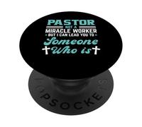 Pastore divertente Sermone PopSockets PopGrip Adesivo