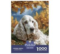 Pastore inglese antico Puzzle 1000 Pezzi, Cane Portrait Puzzle, Adulti Carta Multicolore Per Gioco Familiare Regalo Per Adulti E Adolescenti Da 14 Anni E Più 70x50cm/1000pcs