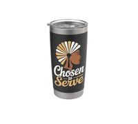 Pastore Moglie Apprezzamento First Lady Afro Pastore Moglie Bicchiere termico in acciaio inox doppia parete