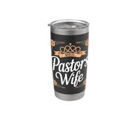 Pastore Moglie Apprezzamento First Lady Afro Pastore Moglie Bicchiere termico in acciaio inox doppia parete