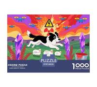 Pastore nucleare Puzzle in Legno Impermeabile DIY Puzzles Da 1000 Pezzi Per Adulti Divertenti Giochi Educativi