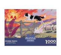 Pastore nucleare Puzzle in Legno Impermeabile DIY Puzzles Da 1000 Pezzi Per Adulti Divertenti Giochi Educativi