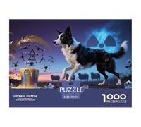 Pastore nucleare Puzzle in Legno Impermeabile DIY Puzzles Da 1000 Pezzi Regali Per Adulti Divertenti Per Decorazioni Domestiche