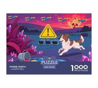 Pastore nucleare Puzzle in Legno Impermeabile DIY Puzzles Da 1000 Pezzi Regali Per Adulti Sfidanti E Rompicapo Giochi Educativi