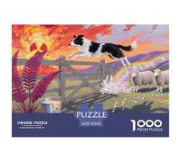 Pastore nucleare Puzzle in Legno Impermeabile Puzzles Da 1000 Pezzi Regali Per Adulti Colorati Giochi Educativi