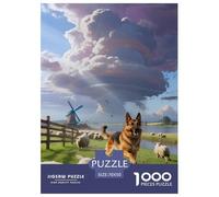 pastore olandese1000Pezzi Puzzle ClassiciCane Adatto Per Adulti E Bambini, Appassionati Di Puzzle, Regalo Per Il Relax70x50cm/1000pcs