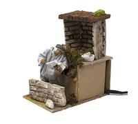 Pastore per Presepe in Movimento 14 cm x 9 cm Il Muratore