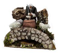 Pastore per Presepe in Movimento 17 cm x 17 cm Il Ricottaio
