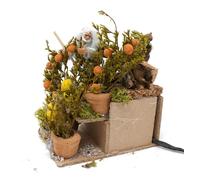 Pastore per Presepe in Movimento Il Giardiniere Statuina Terracotta 10 cm