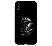 Pastore tedesco che suona la tastiera pianista amante dei cani Custodia per iPhone XS Max