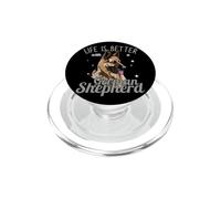 Pastore Tedesco - La vita è migliore con un pastore tedesco PopSockets PopGrip per MagSafe