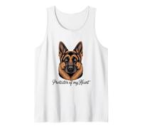 Pastore Tedesco Protettore Ritratto del Mio Cuore Canotta