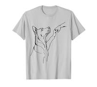 Pastore Tedesco Pugno Bump, Cane Pugno Bump, Pastore Tedesco Maglietta