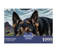 pastore tedescoJigsaw Puzzles for Adults 1000 Piece Age 12+ for Adults Challenge HighDifficulty Beautiful Decoration for Aduits Kids38x26cm/1000pcs