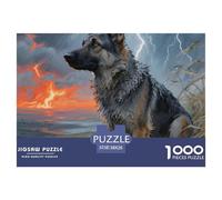 pastore tedescoJigsaw Puzzles for Adults 1000 Piece Age 12+ for Adults Educational Game Challenge Toy Beautiful Decoration Birthday Gifts38x26cm/1000pcs
