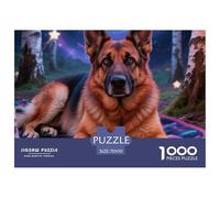 pastore tedescoJigsaw Puzzles for Adults 1000 Piece Age 12+ for Adults Educational Game Challenge Toy Beautiful Decoration for Aduits Kids70x50cm/1000pcs