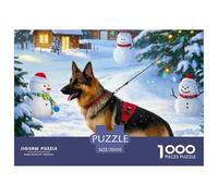 pastore tedescoJigsaw Puzzles for Adults 1000 Pieces Age 12+ for Adults Challenge HighDifficulty Beautiful Decoration for Women Gifts for Man70x50cm/1000pcs