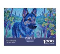 pastore tedescoJigsaw Puzzles for Adults 1000 Pieces Age 12+ for Adults FamilyPuzzle Game Beautiful Decoration for Women Gifts for Man70x50cm/1000pcs