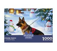 pastore tedescoJigsaw Puzzles for Adults 1000pcs Age 12+ for Adults Educational Games Home Beautiful Decoration for Aduits Kids38x26cm/1000pcs