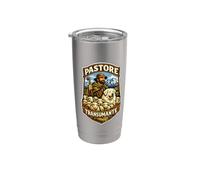 Pastore Transumante Abruzzese Tratturo Bicchiere termico in acciaio inox doppia parete