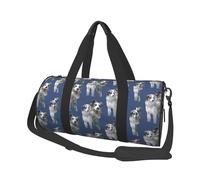 Pastori australiani blu merle, Borsone da viaggio di grande capacità Borsa rotonda Borsa da viaggio sportiva Borsa da viaggio Borsa da fitness